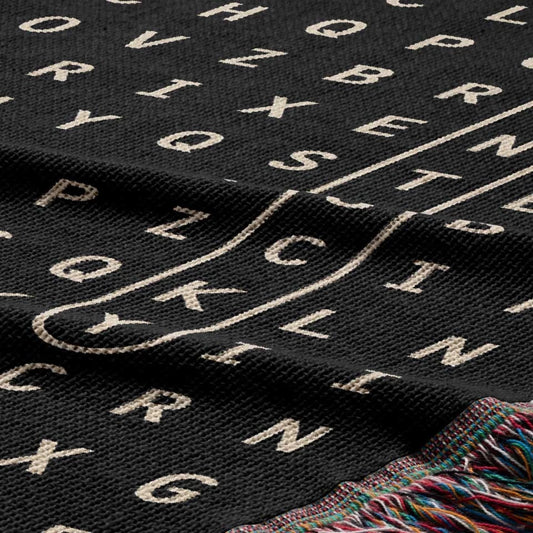 Frankfort, Kentucky Woven Blanket - Word Search Studio by Designed With Meaning