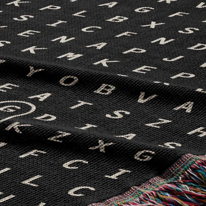 Savannah, Georgia Woven Blanket - Word Search Studio by Designed With Meaning
