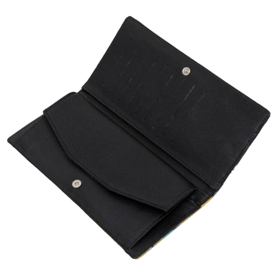 Leather Travel Wallet Accessory, Inside, Designed With Meaning
