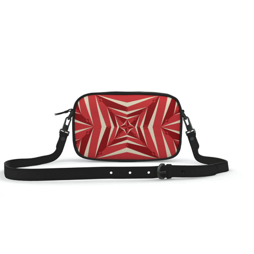 Stella Voyager 22 Camera Horizon, Leather Crossbody Bag, Designed With Meaning