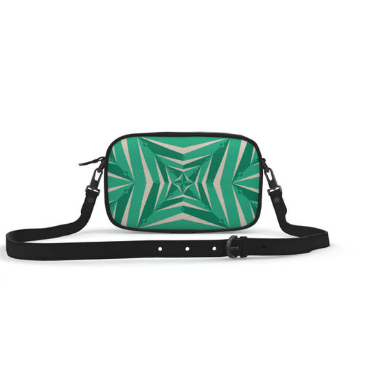 Stella Voyager 22 Camera Bag Oasis, Leather Crossbody Bag, Designed With Meaning