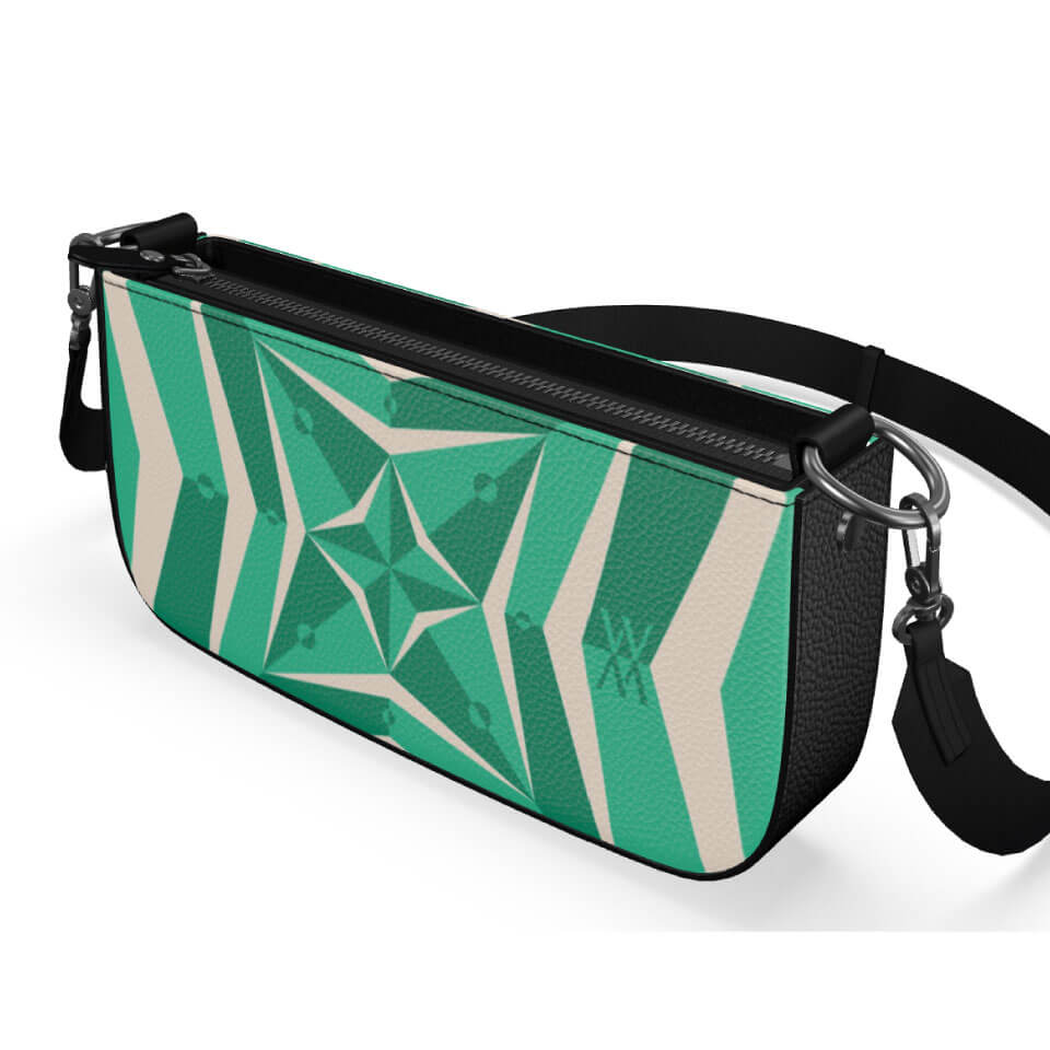 Stella Voyager 25 Box Oasis, Leather Crossbody Bag, Designed With Meaning