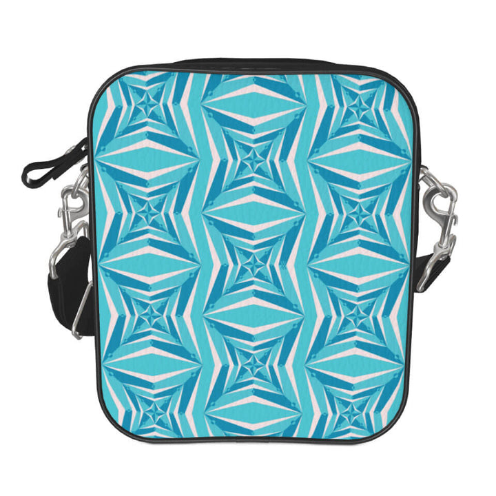 Stella Voyager 30 Messenger Lagoon, Large Leather Message Bag, Designed With Meaning