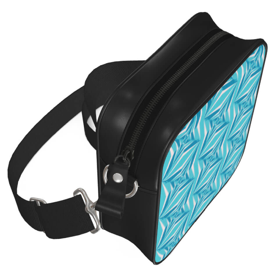 Stella Voyager 30 Messenger Lagoon, Large Leather Message Bag, Designed With Meaning