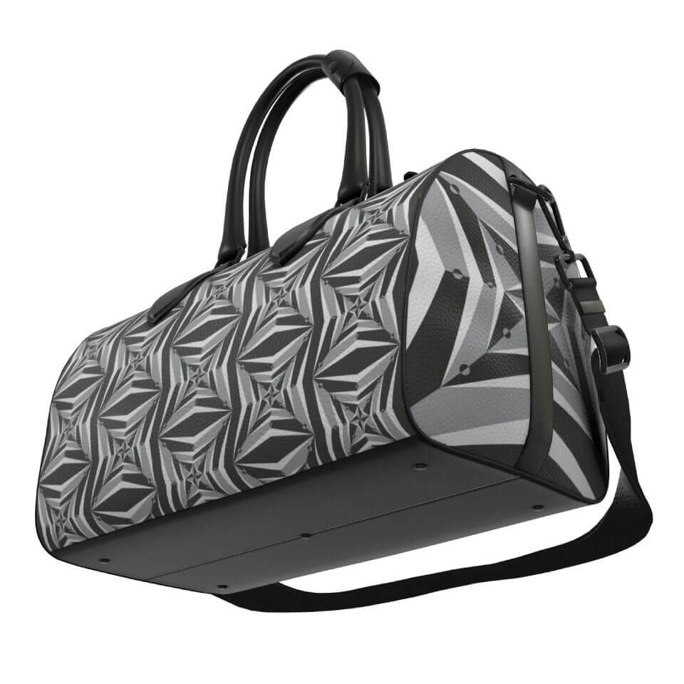 Stella Voyager 35 Duffle Bag Shadow, Leather Handbag, Designed With Meaning