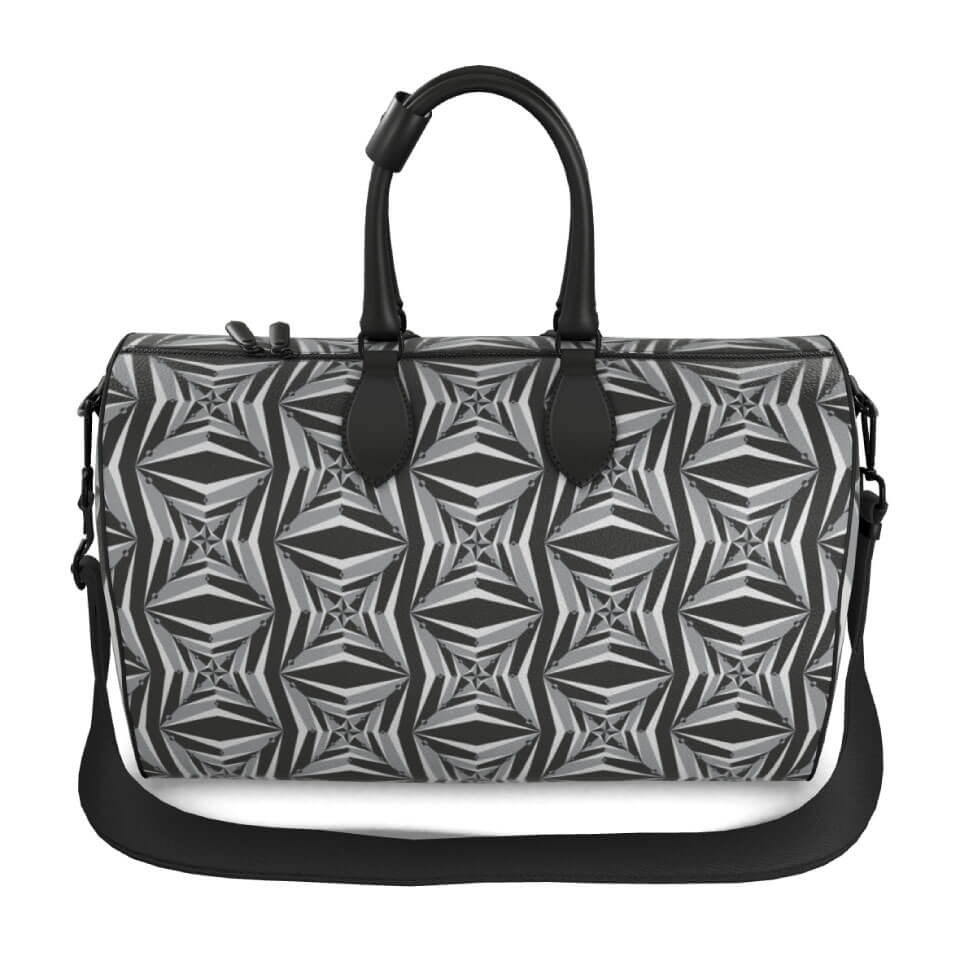 Stella Voyager 50 Duffle Bag Shadow, Leather Handbag, Designed With Meaning