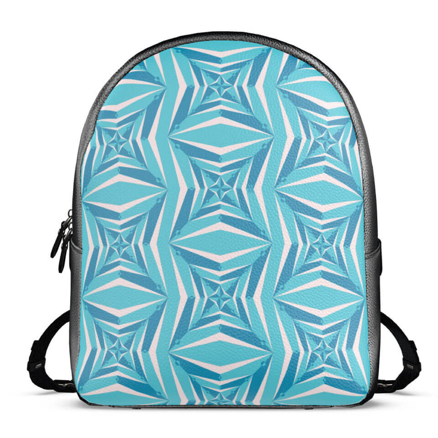 Stella Voyager Leather Backpack Lagoon, Designed With Meaning