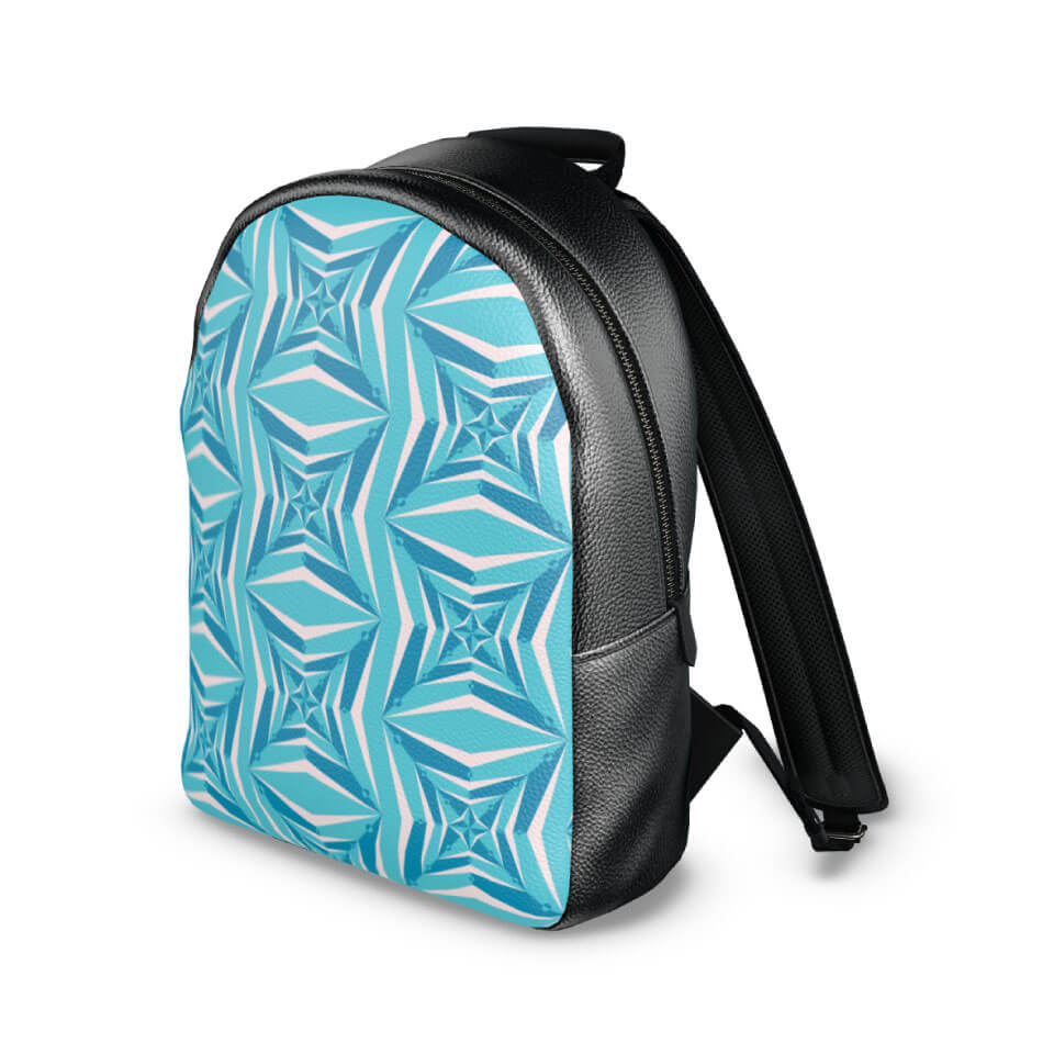 Stella Voyager Leather Backpack Lagoon, Designed With Meaning