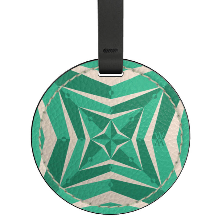 Markori Leather Bag Charm - Stella Voyager Oasis, Designed With Meaning