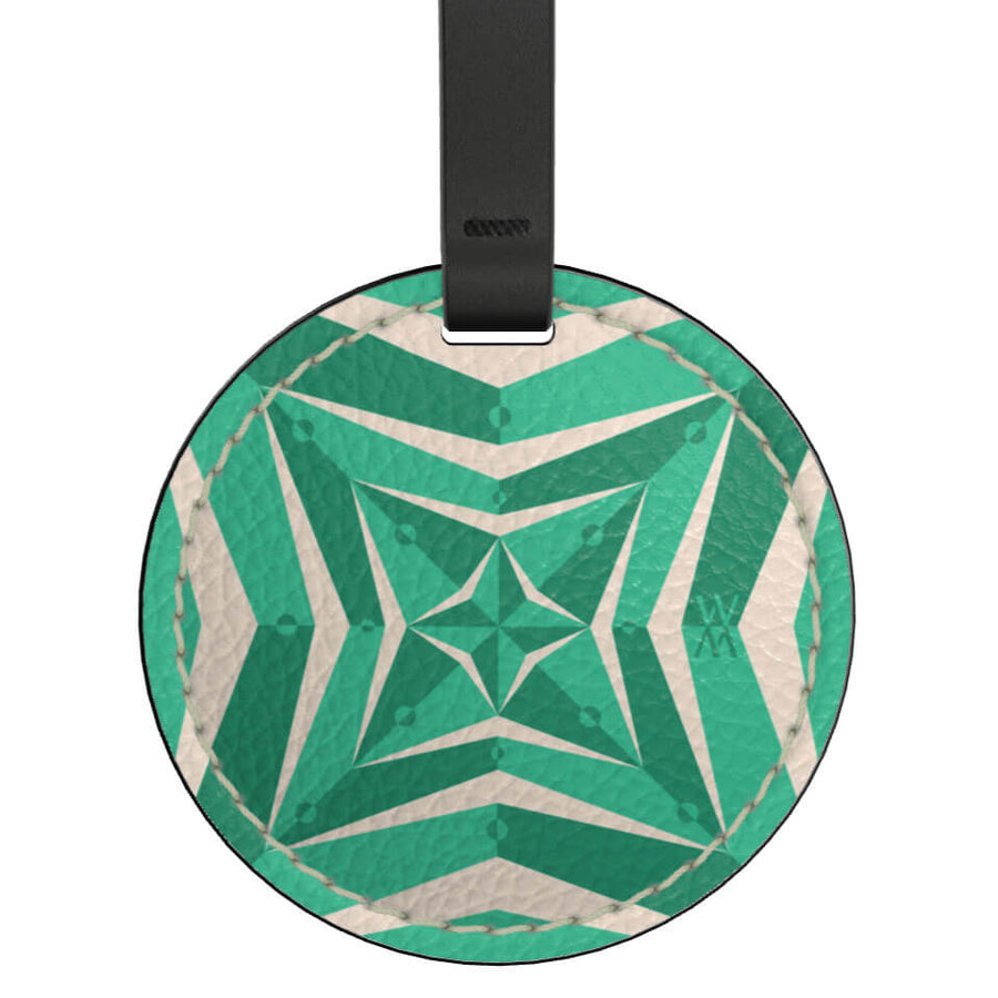 Markori Leather Bag Charm - Stella Voyager Oasis, Designed With Meaning